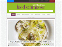 Tablet Screenshot of foodschmooze.org